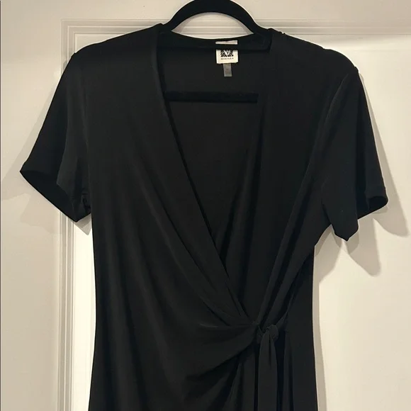 Anne Klein Classic Black Mini Dress - Picture 3 of 6